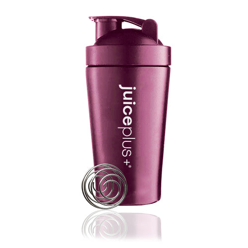 500ml Stainless Steel Shaker in Burgundy